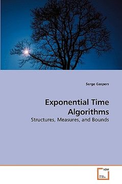 portada exponential time algorithms (en Inglés)