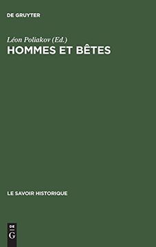 portada Hommes et Bêtes (le Savoir Historique) (en Francés)