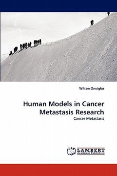 portada human models in cancer metastasis research (en Inglés)