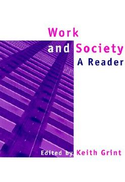 portada work and society: a reader (en Inglés)