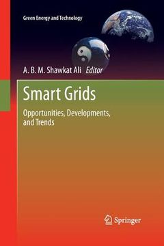 portada Smart Grids: Opportunities, Developments, and Trends (en Inglés)