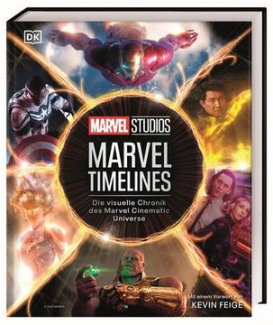 portada Marvel Studios Marvel Timelines: Die Visuelle Chronik des Marvel Cinematic Universe (en Alemán)