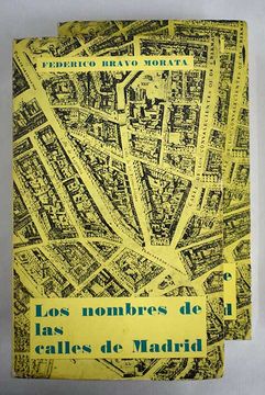 portada Los nombres de las calles de Madrid