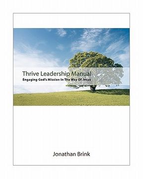 portada thrive leadership manual (en Inglés)