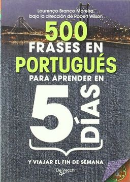 portada 500 Frases en Portugués Para Aprender en 5 Días
