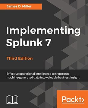 portada Implementing Splunk 7, Third Edition