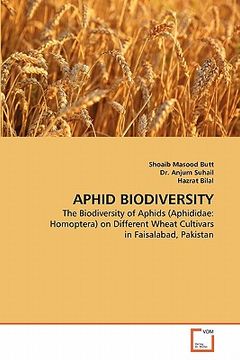 portada aphid biodiversity (en Inglés)