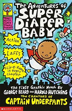portada The Adventures of Super Diaper Baby (in English)