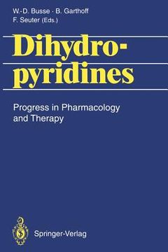 portada dihydropyridines: progress in pharmacology and therapy (en Inglés)