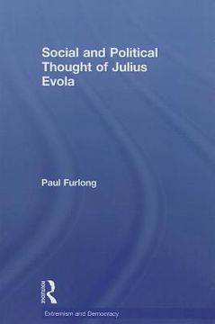 portada social and political thought of julius evola (en Inglés)