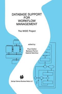 portada Database Support for Workflow Management: The Wide Project (en Inglés)