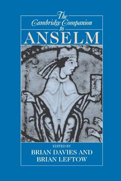 portada The Cambridge Companion to Anselm (Cambridge Companions to Philosophy) (en Inglés)