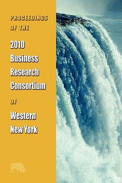 portada proceedings of the 2010 business research consortium of western new york (en Inglés)