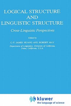 portada logical structure and linguistic structure: cross-linguistic perspectives (en Inglés)