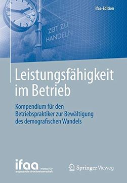 portada Leistungsfähigkeit im Betrieb: Kompendium für den Betriebspraktiker zur Bewältigung des Demografischen Wandels (en Alemán)
