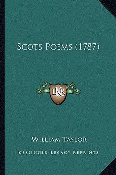 portada scots poems (1787) (en Inglés)