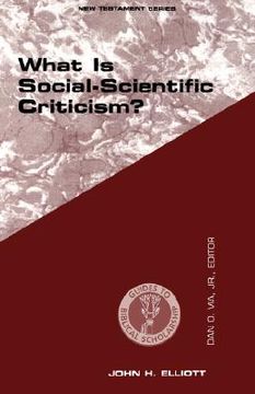 portada What is Social-Scientific Criticism?
