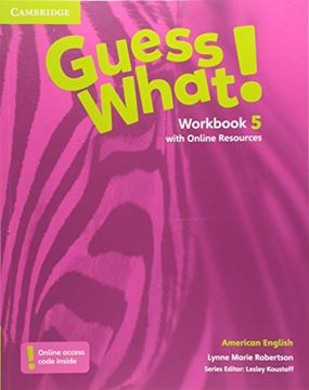 portada Guess What! American English Level 5 Workbook With Online Resources (en Inglés)