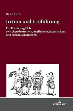 portada Irrtum und Irrefuehrung: Ein Rechtsverhb (en Alemán)