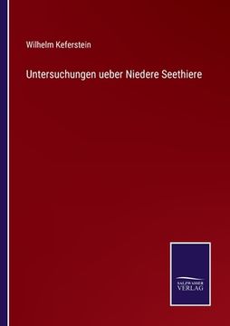 portada Untersuchungen ueber Niedere Seethiere (en Alemán)