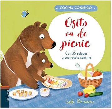 portada Osito va de Pícnic: Con 35 Solapas y una Receta Sencilla (in Spanish)