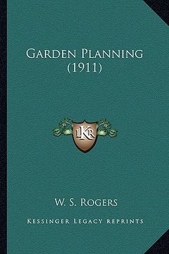 portada garden planning (1911) (en Inglés)