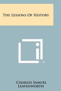 portada the lessons of history