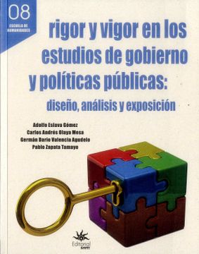 portada RIGOR Y VIGOR EN LOS ESTUDIOS DE GOBIERNO Y POLÍTICAS PUBLICAS