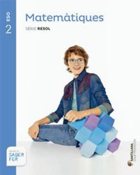 portada Matemàtiques serie resol 2 ESO saber fer (Paperback) (en Catalá)