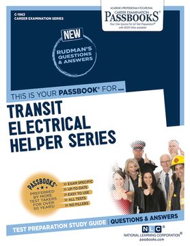 portada Transit Electrical Helper Series (C-1963): Passbooks Study Guide Volume 1963