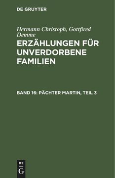 portada Pächter Martin, Teil 3 (German Edition) (en Alemán)