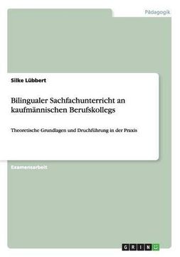 portada Bilingualer Sachfachunterricht an kaufmännischen Berufskollegs (German Edition)