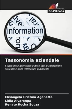 portada Tassonomia aziendale (en Italiano)