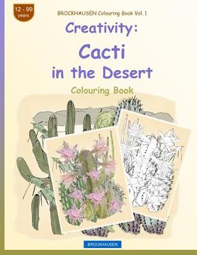 portada BROCKHAUSEN Colouring Book Vol. 1 - Creativity: Cacti in the Desert (in English)