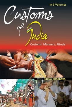 portada Customs of India: (Western: Maharashtra, Goa, Gujarat, Daman & Diu, Dadra & Nagar Haveli), Vol. 2nd (en Inglés)