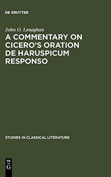 portada A Commentary on Cicero's Oration de Haruspicum Responso (en Inglés)