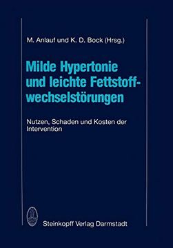 portada Milde Hypertonie und Leichte Fettstoffwechselstörungen: Nutzen, Schaden und Kosten der Intervention (en Alemán)