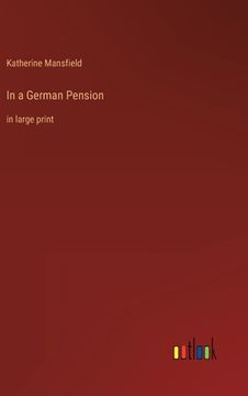 portada In a German Pension: in large print 