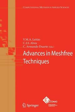 portada Advances in Meshfree Techniques (en Inglés)