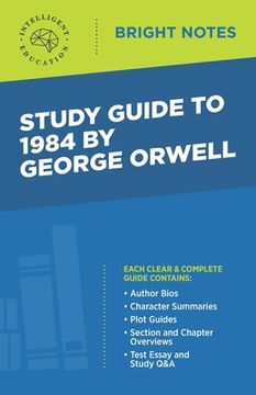 portada Study Guide to 1984 by George Orwell (en Inglés)