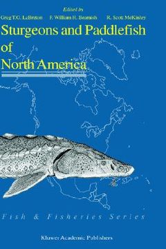portada sturgeons and paddlefish of north america (in English)