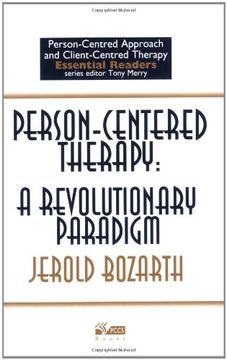 portada Person-Centred Therapy: A Revolutionary Paradigm (Person-Centred Approach & Client-Centred Therapy Essential Readers) (en Inglés)