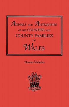portada annals and antiquities of the counties and county families of wales [revised and enlarged edition, 1872]. in two volumes. volume i (in English)