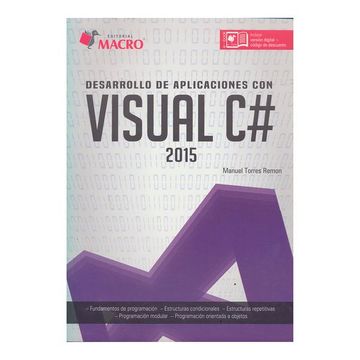 portada Desarrollo de Aplicaciones con Visual c# 2015