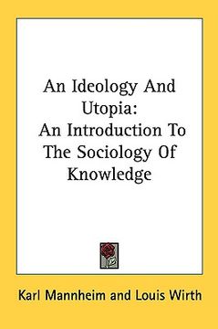 portada an ideology and utopia