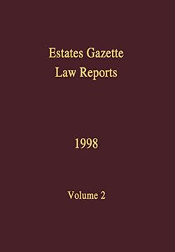 portada Eglr 1998, Volume 2: Vol 2 (Estates Gazette law Reports)