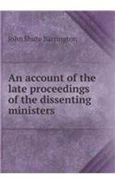 portada An account of the late proceedings of the dissenting ministers