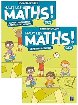 portada Haut les Maths ce2 - Fichier de L'élève (en Francés)
