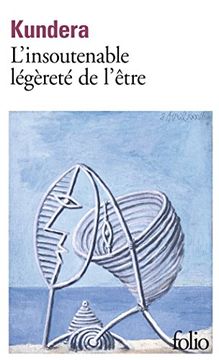 portada L'insoutenable Légèreté de L'être (Folio) (en Francés)