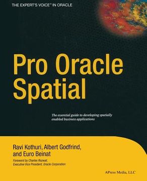 portada Pro Oracle Spatial (in English)